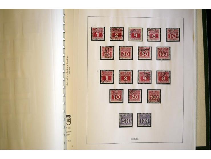 1850/1937, gestempelte Sammlung mit u.a. Mi.-Nr. 161-77, 518-23, 551-54, 555, 556, 557-62, 588, Porto und etwas Gebiete