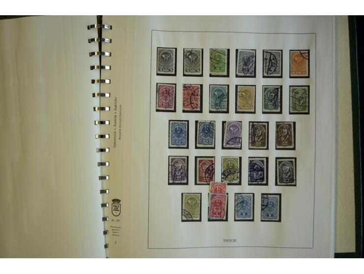 1850/1937, gestempelte Sammlung mit u.a. Mi.-Nr. 161-77, 518-23, 551-54, 555, 556, 557-62, 588, Porto und etwas Gebiete