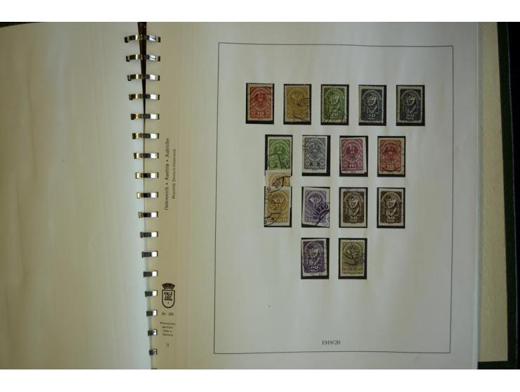 1850/1937, gestempelte Sammlung mit u.a. Mi.-Nr. 161-77, 518-23, 551-54, 555, 556, 557-62, 588, Porto und etwas Gebiete