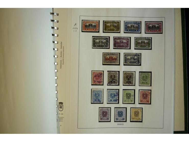 1850/1937, gestempelte Sammlung mit u.a. Mi.-Nr. 161-77, 518-23, 551-54, 555, 556, 557-62, 588, Porto und etwas Gebiete