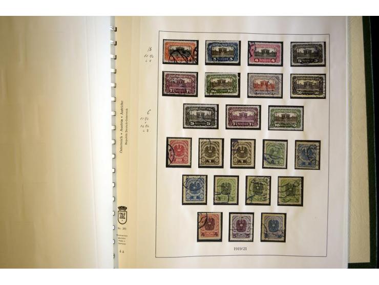 1850/1937, gestempelte Sammlung mit u.a. Mi.-Nr. 161-77, 518-23, 551-54, 555, 556, 557-62, 588, Porto und etwas Gebiete