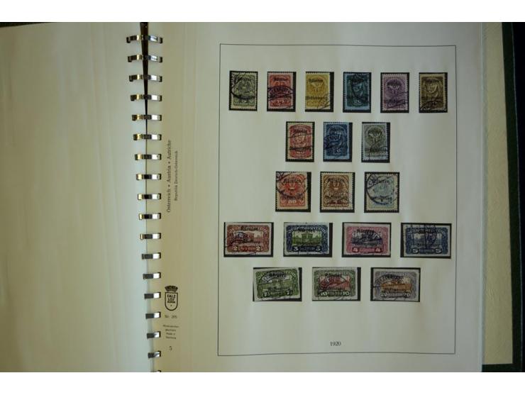 1850/1937, gestempelte Sammlung mit u.a. Mi.-Nr. 161-77, 518-23, 551-54, 555, 556, 557-62, 588, Porto und etwas Gebiete