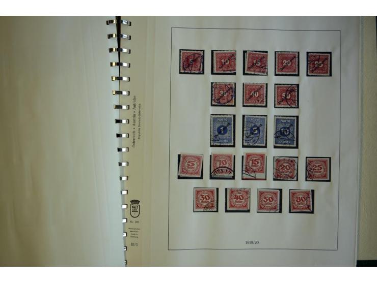 1850/1937, gestempelte Sammlung mit u.a. Mi.-Nr. 161-77, 518-23, 551-54, 555, 556, 557-62, 588, Porto und etwas Gebiete