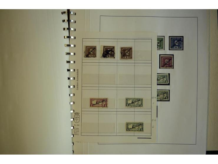 1850/1937, gestempelte Sammlung mit u.a. Mi.-Nr. 161-77, 518-23, 551-54, 555, 556, 557-62, 588, Porto und etwas Gebiete