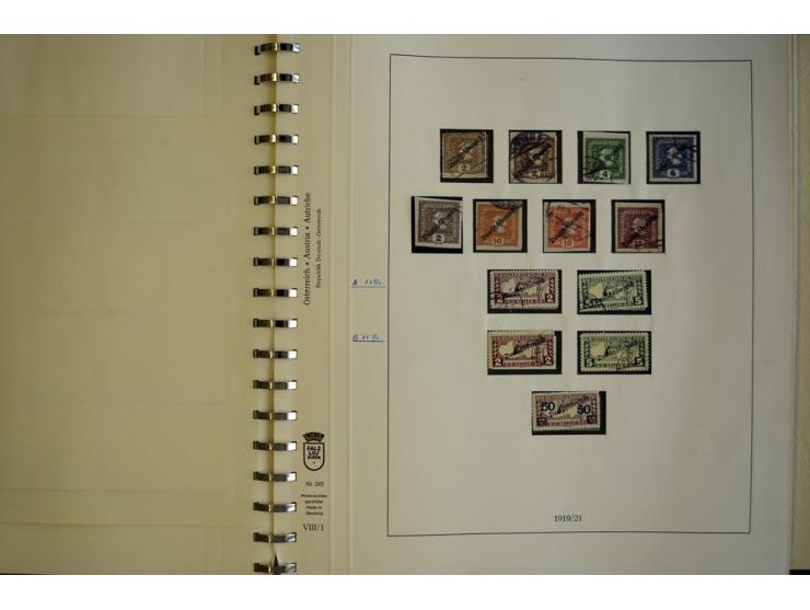 1850/1937, gestempelte Sammlung mit u.a. Mi.-Nr. 161-77, 518-23, 551-54, 555, 556, 557-62, 588, Porto und etwas Gebiete