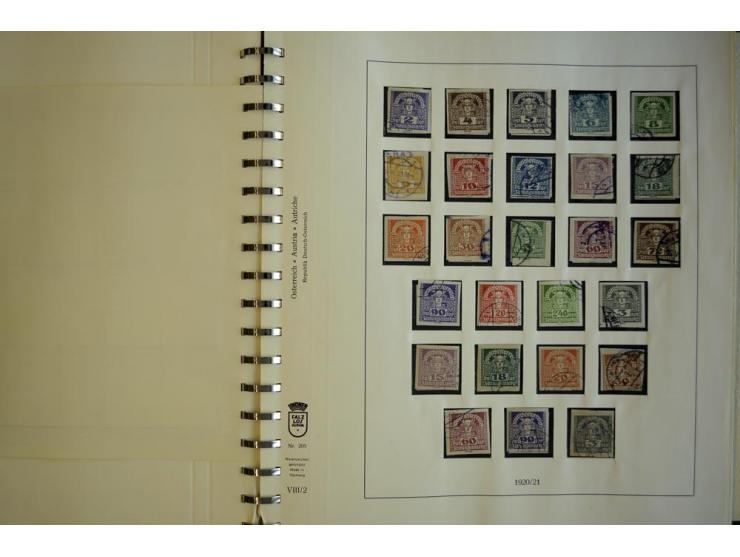 1850/1937, gestempelte Sammlung mit u.a. Mi.-Nr. 161-77, 518-23, 551-54, 555, 556, 557-62, 588, Porto und etwas Gebiete