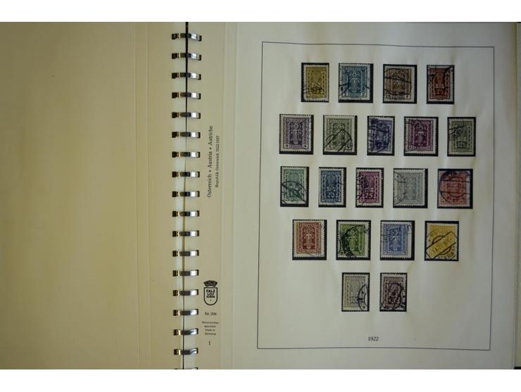 1850/1937, gestempelte Sammlung mit u.a. Mi.-Nr. 161-77, 518-23, 551-54, 555, 556, 557-62, 588, Porto und etwas Gebiete