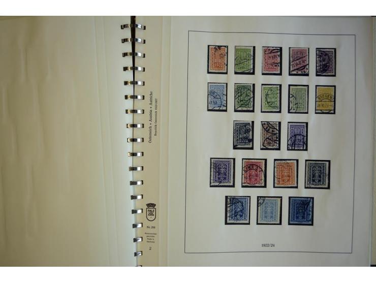1850/1937, gestempelte Sammlung mit u.a. Mi.-Nr. 161-77, 518-23, 551-54, 555, 556, 557-62, 588, Porto und etwas Gebiete