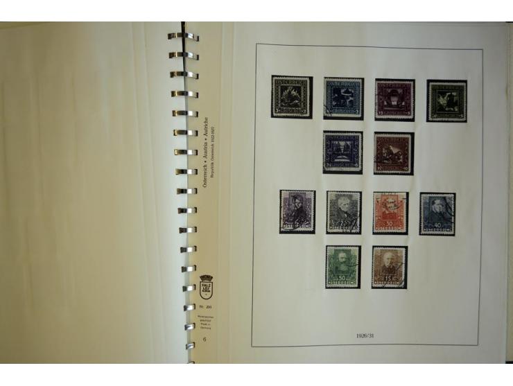 1850/1937, gestempelte Sammlung mit u.a. Mi.-Nr. 161-77, 518-23, 551-54, 555, 556, 557-62, 588, Porto und etwas Gebiete
