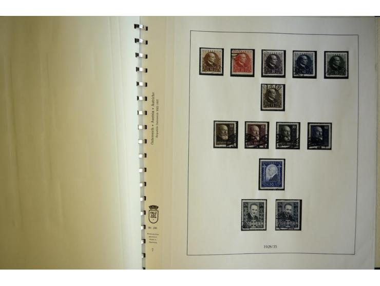 1850/1937, gestempelte Sammlung mit u.a. Mi.-Nr. 161-77, 518-23, 551-54, 555, 556, 557-62, 588, Porto und etwas Gebiete
