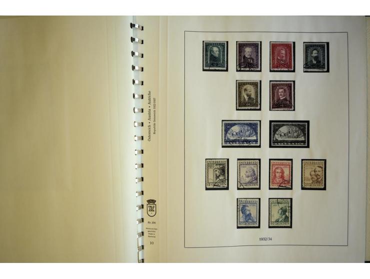 1850/1937, gestempelte Sammlung mit u.a. Mi.-Nr. 161-77, 518-23, 551-54, 555, 556, 557-62, 588, Porto und etwas Gebiete