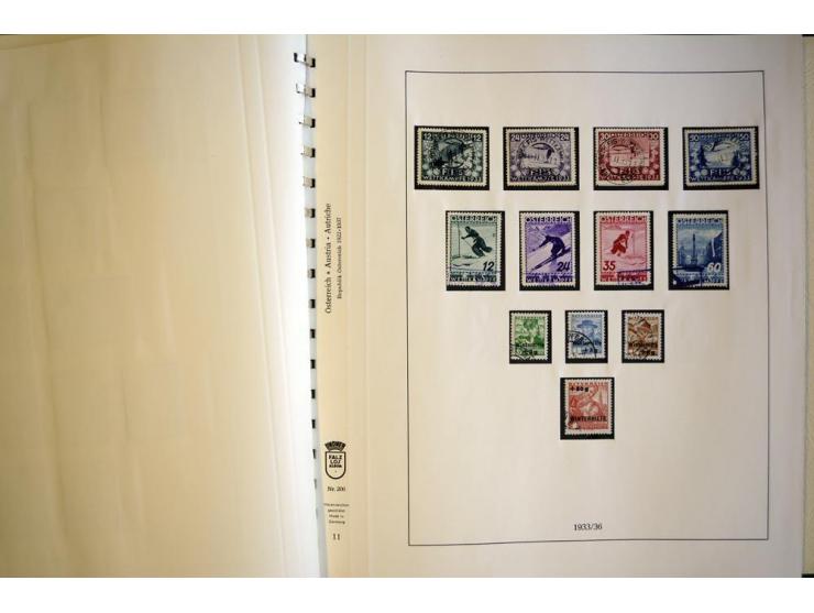 1850/1937, gestempelte Sammlung mit u.a. Mi.-Nr. 161-77, 518-23, 551-54, 555, 556, 557-62, 588, Porto und etwas Gebiete
