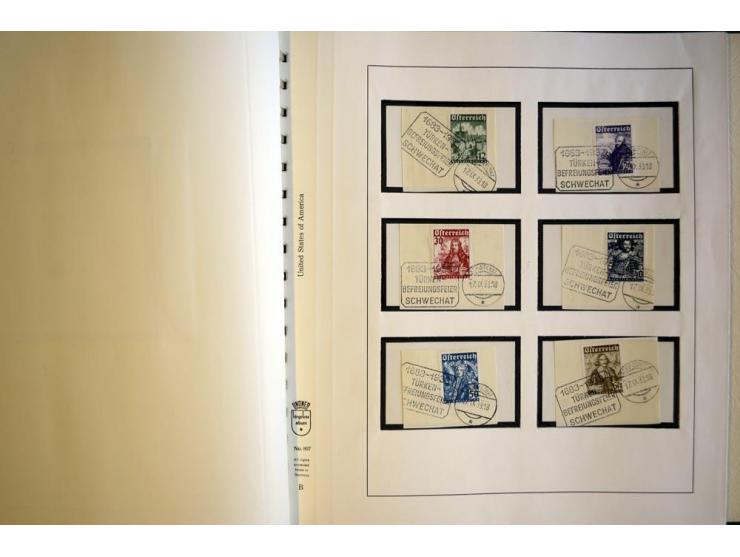 1850/1937, gestempelte Sammlung mit u.a. Mi.-Nr. 161-77, 518-23, 551-54, 555, 556, 557-62, 588, Porto und etwas Gebiete