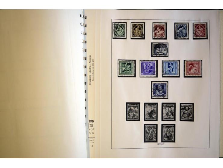 1850/1937, gestempelte Sammlung mit u.a. Mi.-Nr. 161-77, 518-23, 551-54, 555, 556, 557-62, 588, Porto und etwas Gebiete
