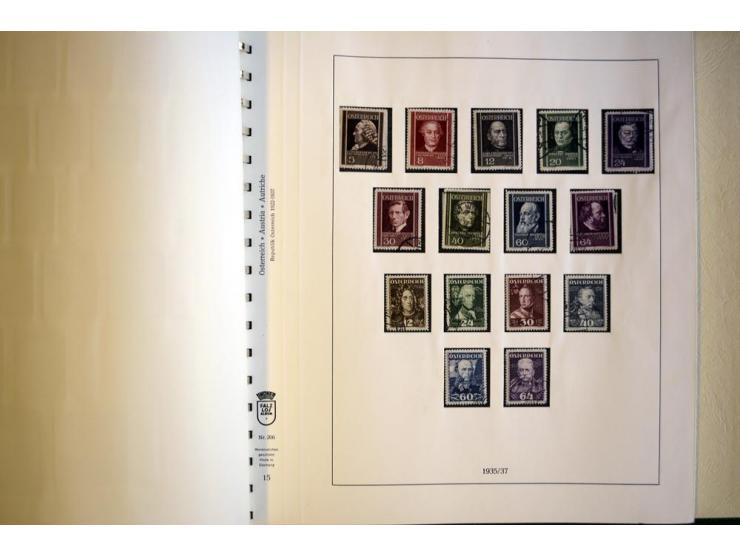 1850/1937, gestempelte Sammlung mit u.a. Mi.-Nr. 161-77, 518-23, 551-54, 555, 556, 557-62, 588, Porto und etwas Gebiete