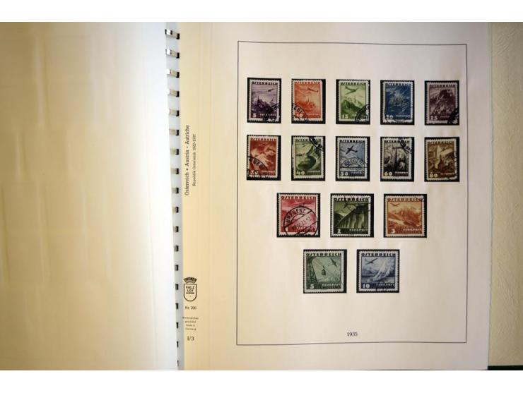 1850/1937, gestempelte Sammlung mit u.a. Mi.-Nr. 161-77, 518-23, 551-54, 555, 556, 557-62, 588, Porto und etwas Gebiete