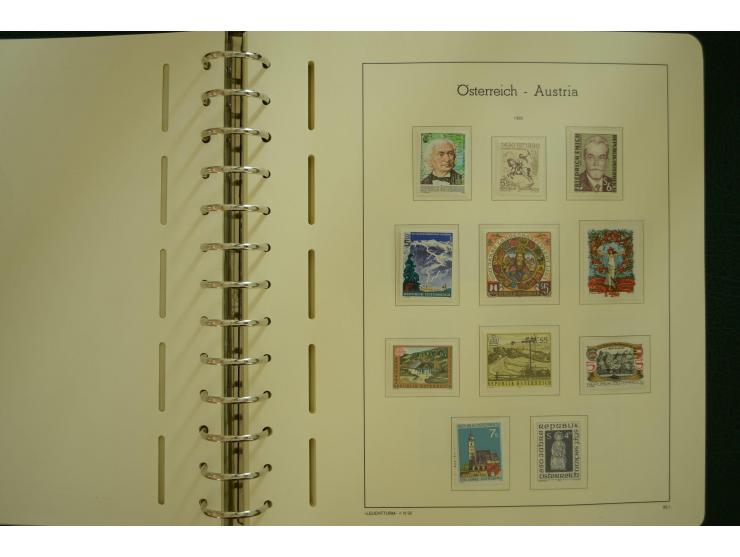 1864/1996, postfrische und ungebrauchte Sammlung mit u.a. Mi.-Nr. 161-78, 498-511, 518-23, 530-43, 551-54, 556, 772-75B, V-VI