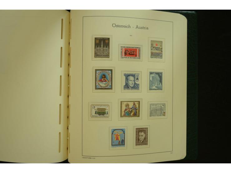 1864/1996, postfrische und ungebrauchte Sammlung mit u.a. Mi.-Nr. 161-78, 498-511, 518-23, 530-43, 551-54, 556, 772-75B, V-VI