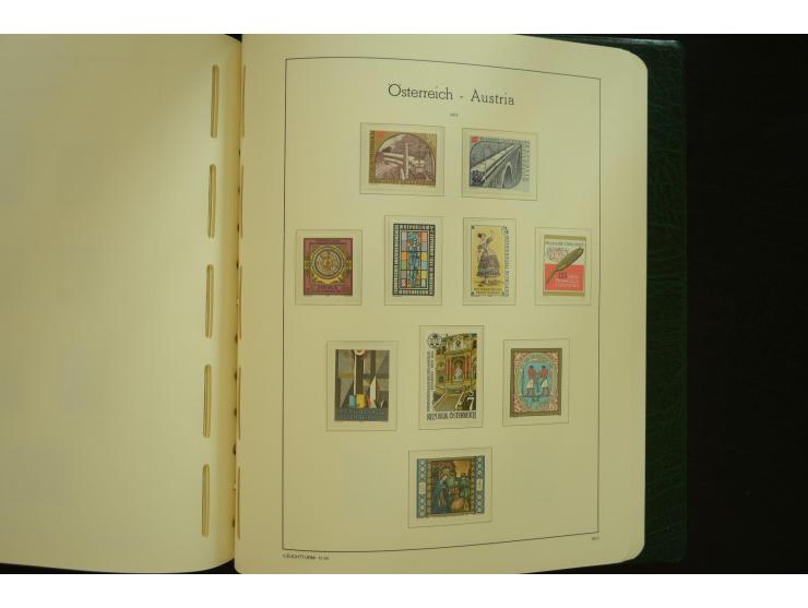 1864/1996, postfrische und ungebrauchte Sammlung mit u.a. Mi.-Nr. 161-78, 498-511, 518-23, 530-43, 551-54, 556, 772-75B, V-VI