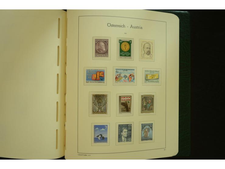 1864/1996, postfrische und ungebrauchte Sammlung mit u.a. Mi.-Nr. 161-78, 498-511, 518-23, 530-43, 551-54, 556, 772-75B, V-VI