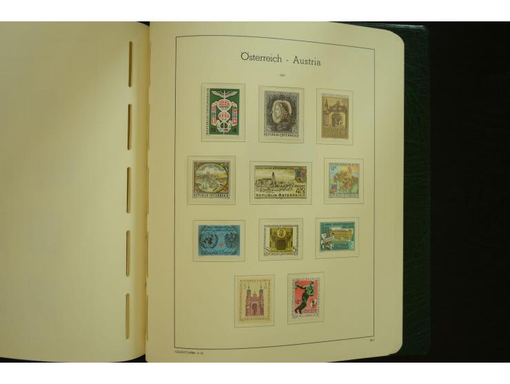 1864/1996, postfrische und ungebrauchte Sammlung mit u.a. Mi.-Nr. 161-78, 498-511, 518-23, 530-43, 551-54, 556, 772-75B, V-VI