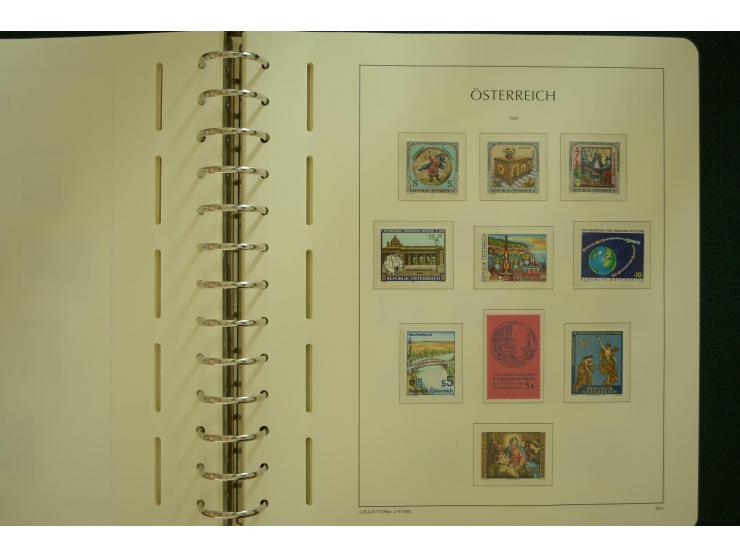 1864/1996, postfrische und ungebrauchte Sammlung mit u.a. Mi.-Nr. 161-78, 498-511, 518-23, 530-43, 551-54, 556, 772-75B, V-VI