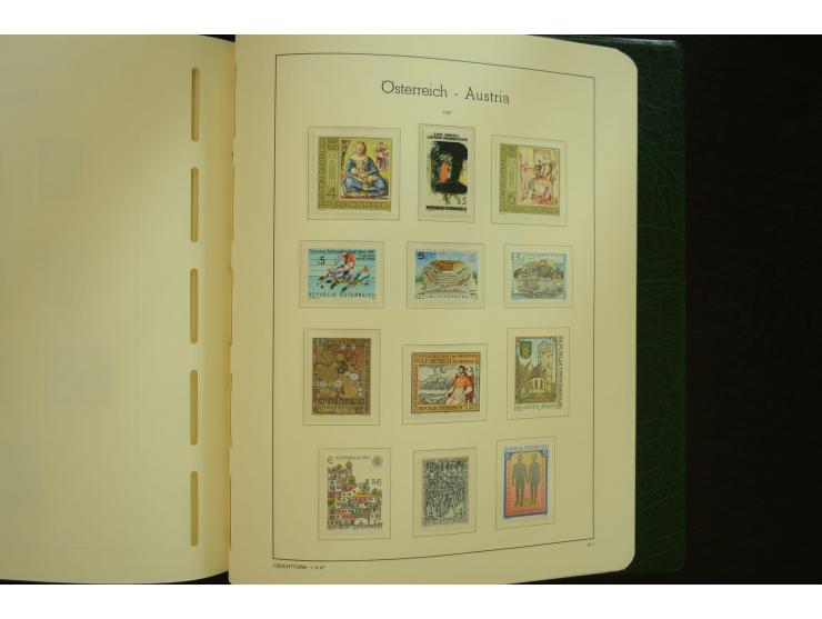 1864/1996, postfrische und ungebrauchte Sammlung mit u.a. Mi.-Nr. 161-78, 498-511, 518-23, 530-43, 551-54, 556, 772-75B, V-VI