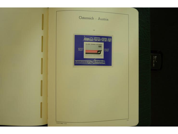 1864/1996, postfrische und ungebrauchte Sammlung mit u.a. Mi.-Nr. 161-78, 498-511, 518-23, 530-43, 551-54, 556, 772-75B, V-VI