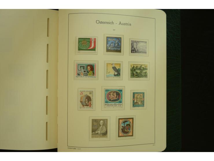 1864/1996, postfrische und ungebrauchte Sammlung mit u.a. Mi.-Nr. 161-78, 498-511, 518-23, 530-43, 551-54, 556, 772-75B, V-VI
