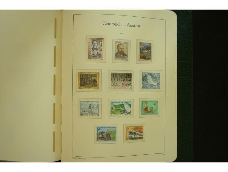1864/1996, postfrische und ungebrauchte Sammlung mit u.a. Mi.-Nr. 161-78, 498-511, 518-23, 530-43, 551-54, 556, 772-75B, V-VI