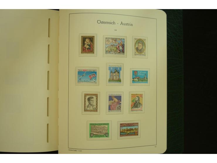 1864/1996, postfrische und ungebrauchte Sammlung mit u.a. Mi.-Nr. 161-78, 498-511, 518-23, 530-43, 551-54, 556, 772-75B, V-VI