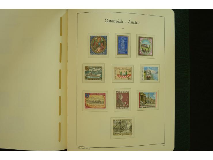 1864/1996, postfrische und ungebrauchte Sammlung mit u.a. Mi.-Nr. 161-78, 498-511, 518-23, 530-43, 551-54, 556, 772-75B, V-VI