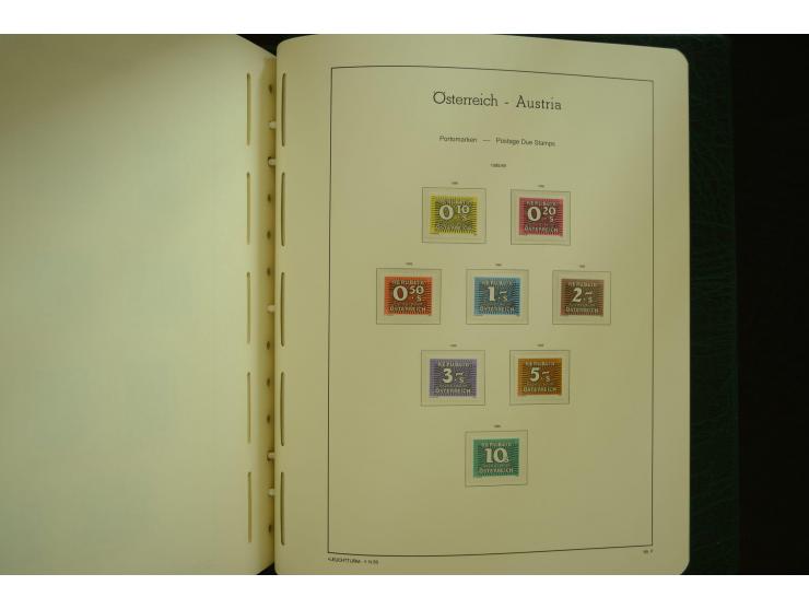 1864/1996, postfrische und ungebrauchte Sammlung mit u.a. Mi.-Nr. 161-78, 498-511, 518-23, 530-43, 551-54, 556, 772-75B, V-VI