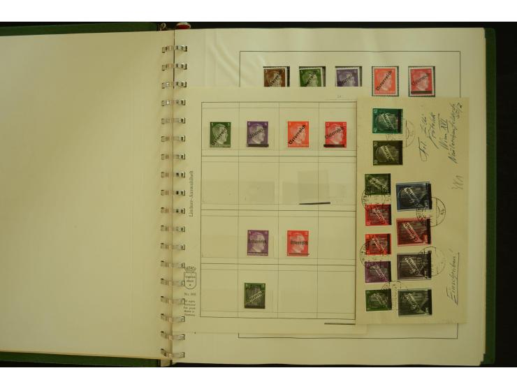 1864/1996, postfrische und ungebrauchte Sammlung mit u.a. Mi.-Nr. 161-78, 498-511, 518-23, 530-43, 551-54, 556, 772-75B, V-VI