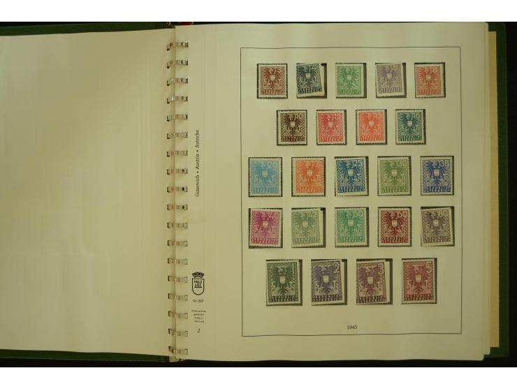 1864/1996, postfrische und ungebrauchte Sammlung mit u.a. Mi.-Nr. 161-78, 498-511, 518-23, 530-43, 551-54, 556, 772-75B, V-VI