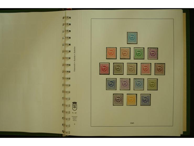 1864/1996, postfrische und ungebrauchte Sammlung mit u.a. Mi.-Nr. 161-78, 498-511, 518-23, 530-43, 551-54, 556, 772-75B, V-VI
