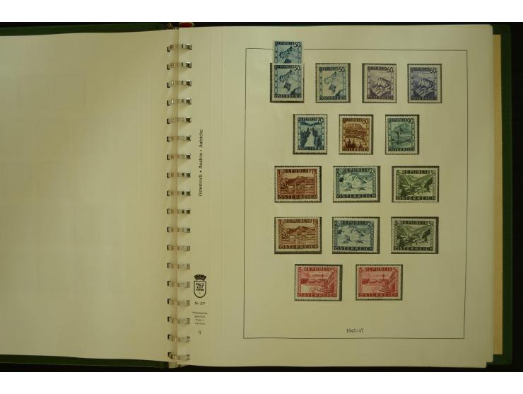1864/1996, postfrische und ungebrauchte Sammlung mit u.a. Mi.-Nr. 161-78, 498-511, 518-23, 530-43, 551-54, 556, 772-75B, V-VI