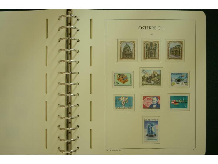 1864/1996, postfrische und ungebrauchte Sammlung mit u.a. Mi.-Nr. 161-78, 498-511, 518-23, 530-43, 551-54, 556, 772-75B, V-VI
