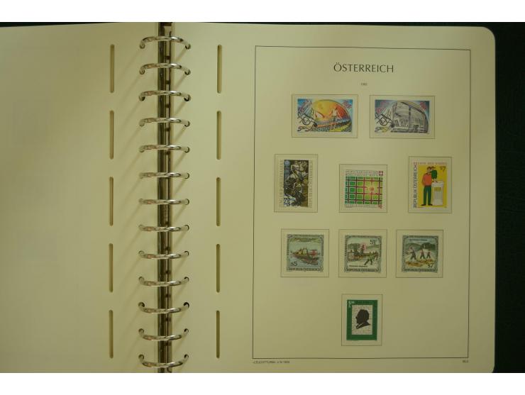 1864/1996, postfrische und ungebrauchte Sammlung mit u.a. Mi.-Nr. 161-78, 498-511, 518-23, 530-43, 551-54, 556, 772-75B, V-VI