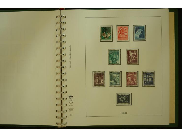 1864/1996, postfrische und ungebrauchte Sammlung mit u.a. Mi.-Nr. 161-78, 498-511, 518-23, 530-43, 551-54, 556, 772-75B, V-VI