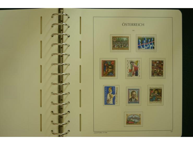 1864/1996, postfrische und ungebrauchte Sammlung mit u.a. Mi.-Nr. 161-78, 498-511, 518-23, 530-43, 551-54, 556, 772-75B, V-VI