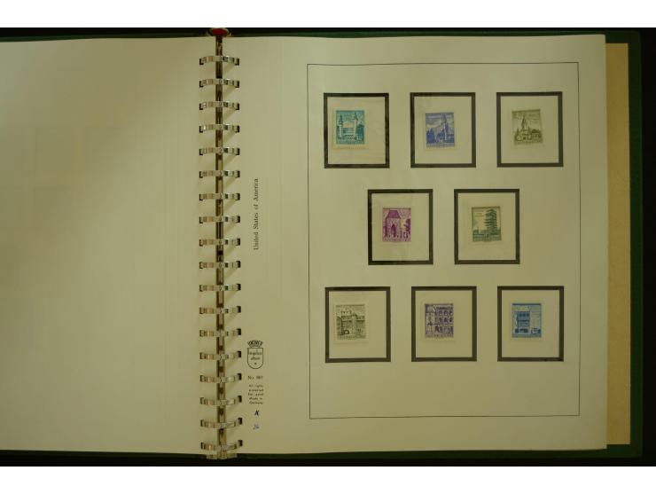 1864/1996, postfrische und ungebrauchte Sammlung mit u.a. Mi.-Nr. 161-78, 498-511, 518-23, 530-43, 551-54, 556, 772-75B, V-VI