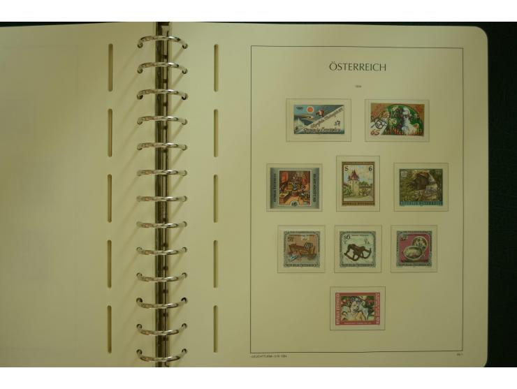 1864/1996, postfrische und ungebrauchte Sammlung mit u.a. Mi.-Nr. 161-78, 498-511, 518-23, 530-43, 551-54, 556, 772-75B, V-VI