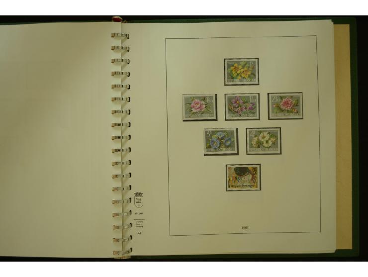 1864/1996, postfrische und ungebrauchte Sammlung mit u.a. Mi.-Nr. 161-78, 498-511, 518-23, 530-43, 551-54, 556, 772-75B, V-VI
