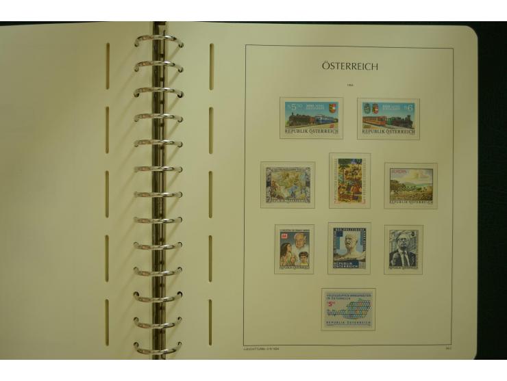 1864/1996, postfrische und ungebrauchte Sammlung mit u.a. Mi.-Nr. 161-78, 498-511, 518-23, 530-43, 551-54, 556, 772-75B, V-VI