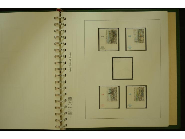 1864/1996, postfrische und ungebrauchte Sammlung mit u.a. Mi.-Nr. 161-78, 498-511, 518-23, 530-43, 551-54, 556, 772-75B, V-VI