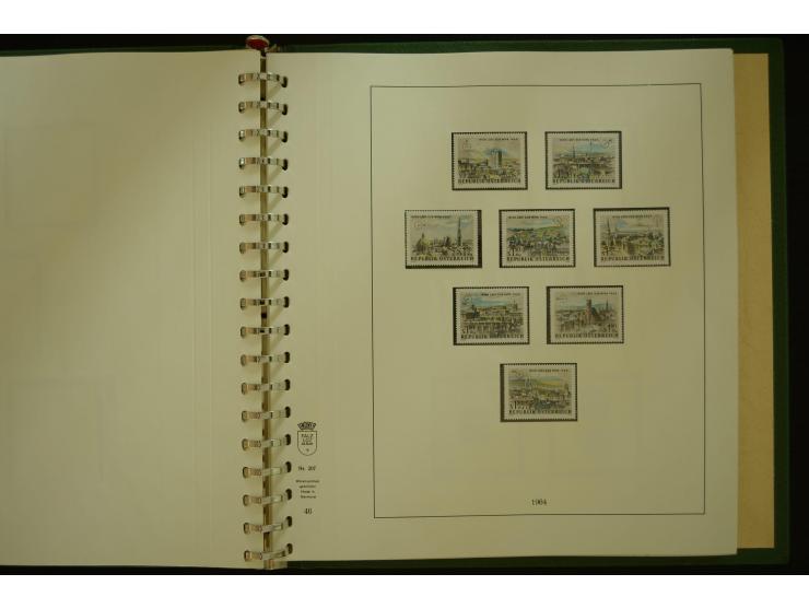 1864/1996, postfrische und ungebrauchte Sammlung mit u.a. Mi.-Nr. 161-78, 498-511, 518-23, 530-43, 551-54, 556, 772-75B, V-VI