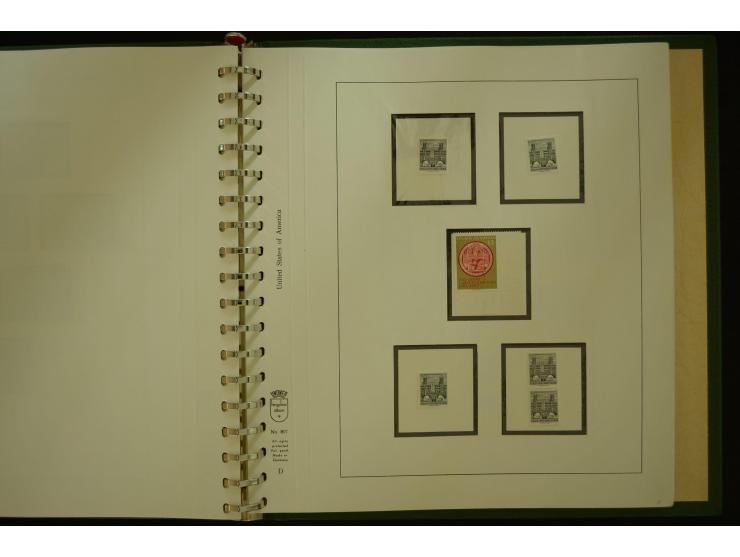 1864/1996, postfrische und ungebrauchte Sammlung mit u.a. Mi.-Nr. 161-78, 498-511, 518-23, 530-43, 551-54, 556, 772-75B, V-VI