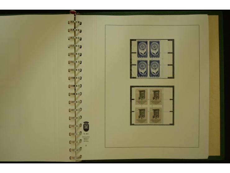 1864/1996, postfrische und ungebrauchte Sammlung mit u.a. Mi.-Nr. 161-78, 498-511, 518-23, 530-43, 551-54, 556, 772-75B, V-VI