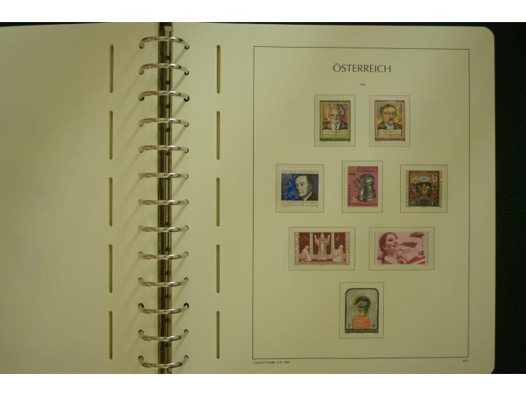1864/1996, postfrische und ungebrauchte Sammlung mit u.a. Mi.-Nr. 161-78, 498-511, 518-23, 530-43, 551-54, 556, 772-75B, V-VI